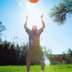 Dry, sunny areas