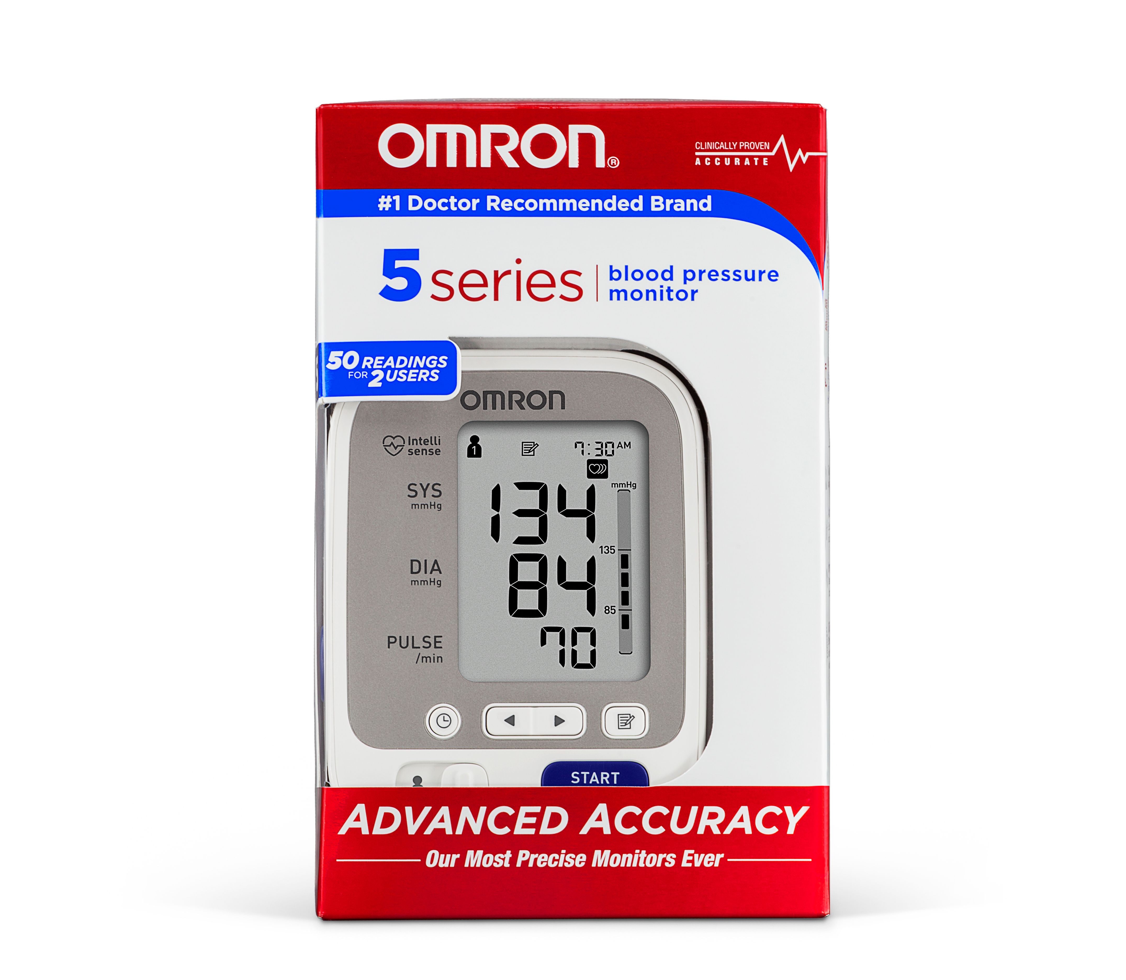 Amazon.com: Omron 10 Series Upper Arm Blood Pressure Monitor with Wide