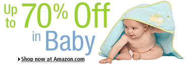 Save up to 70% in Baby now at Amazon.com