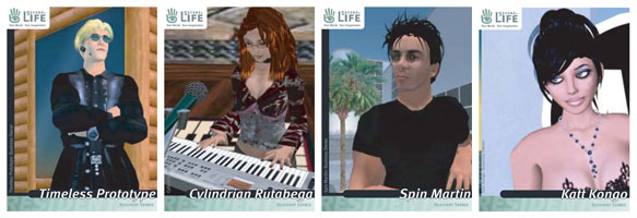 Second Life Trading Cards