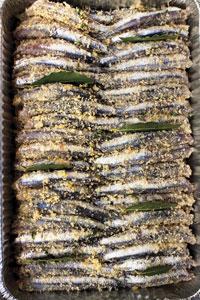 Baked Anchovies