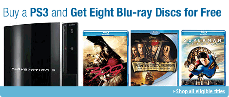 Sony PlayStation 3 Free Movie Mail in offer