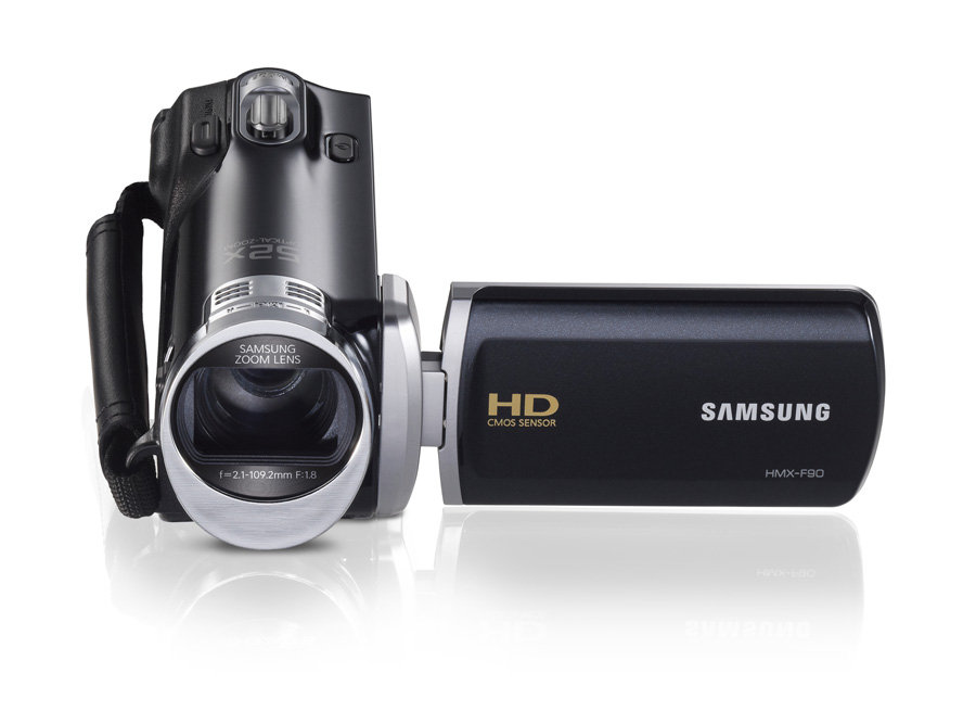 Samsung F90 Black Camcorder with 2.7" LCD Screen and HD