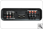 Subwoofer rear panel