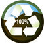 100% Recycled Fiber