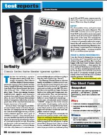 Click here to read Sound and Vision's review of Infinity Classia lodspeakers