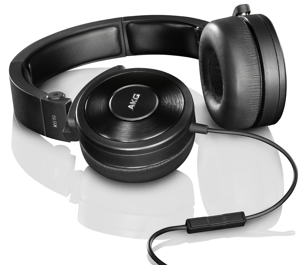 AKG K619BLK Premium DJ Headphones with InLine Remote and