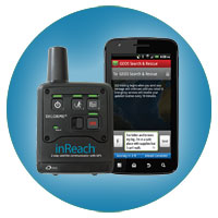 Pair the inReach with an Android Smartphone for two-way satellite messaging