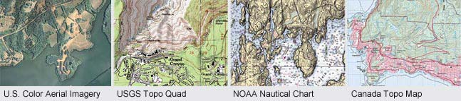 High-resolution U.S. color aerial imagery