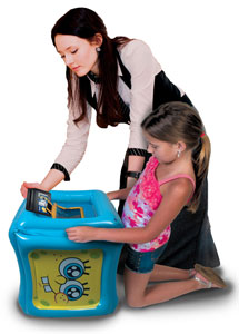 CTA Digital SpongeBob SquarePants Inflatable Play Cube for Kindle Fire