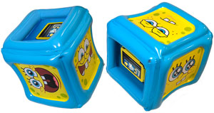 CTA Digital SpongeBob SquarePants Inflatable Play Cube for Kindle Fire