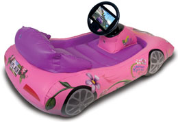 CTA Digital Dora the Explorer Inflatable Sports Car for Kindle Fire