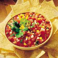 Fresh homemade salsa