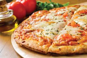 Bake pizza