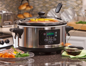 Hamilton Beach Set & Forget 6 Quart Programmable Slow Cooker