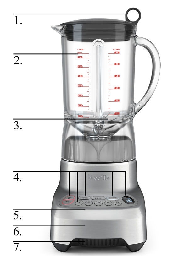 Breville BBL605XL Hemisphere Control Blender Electric
