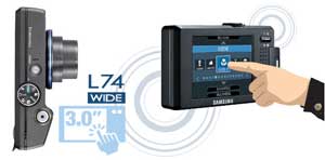 Samsung L74 highlights