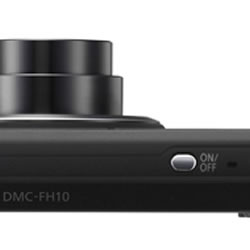 The slim design of the Panasonic LUMIX DMC-FH10