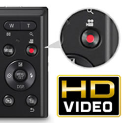 HD Video capabilities of the Panasonic LUMIX DMC-FH10