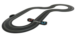 One of the track layouts