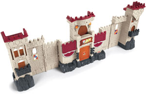 Top view of the castle