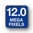 12 mega pixels