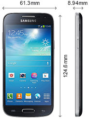 Size: 124.6 x 61.3 x 8.94 mm