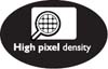 high Pixel Density