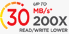 up to 30mb 200x