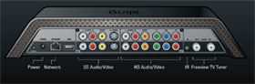 Multiple connection options enable you to connect a wide variety of devices.