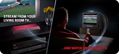 watch programmes through a slingbox