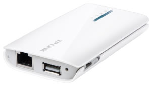 Portable Batter Powered 3G/3.75G Wireless N Router
