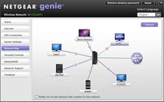 Netgear Genie Network Map