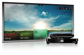 The customisable remote and attractive animated menus make navigating your content a breeze.