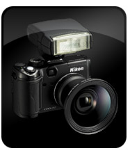 Coolpix P6000 angle