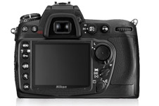 Nikon D300 back