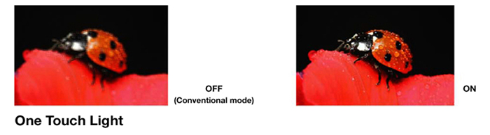 Light control camera