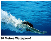 Waterproof digital camera