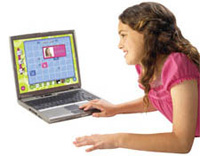 Girl tech digital diary where you can upload pictures and more to your daily entries