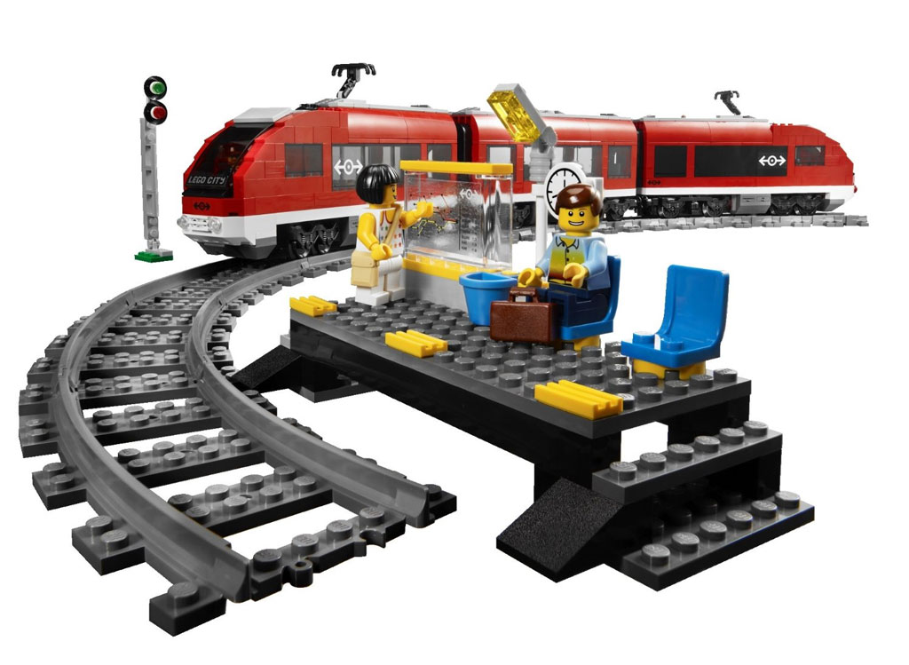LEGO City 7938 Passenger Train Amazon.co.uk Toys & Games