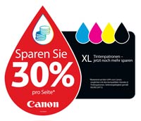 Drucken Sie mehr Seiten mit den optionalen XL-Tinten