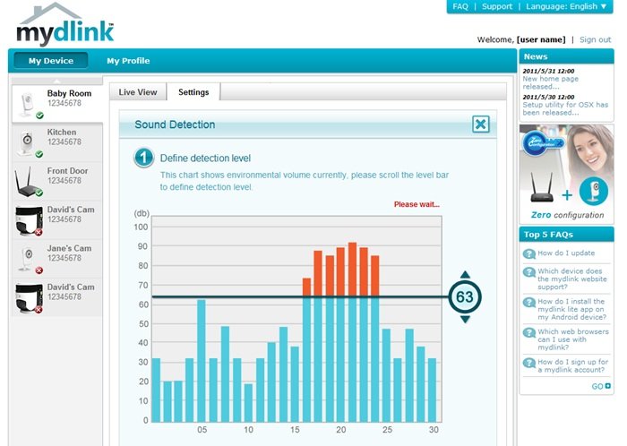 D-Link Wireless DayNight Network Surveillance