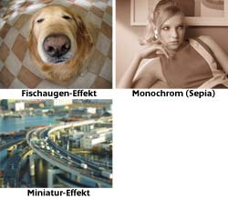 Fun and creative effects