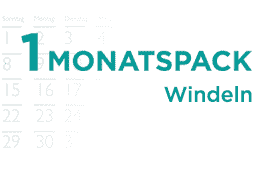 1 Monatspack Windeln...in 1 Lieferung!