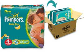 Pampers trockenste Windel