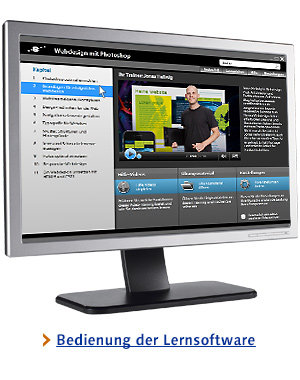 Bedienung der Lernsoftware