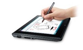 Tablette / ordinateur portable avec stylet