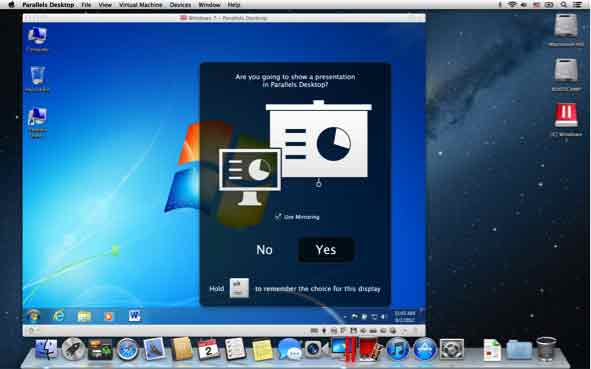 Parallels Desktop 8 Switch to Mac Edition - Presentation Wizard