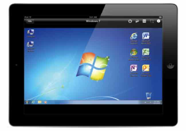 Parallels Desktop 8 Switch to Mac Edition - applications grâce à Parallels Mobile pour iPad