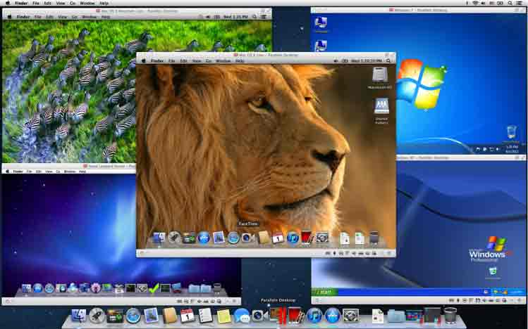 Parallels Desktop 8 Switch to Mac Edition - machines virtuelles